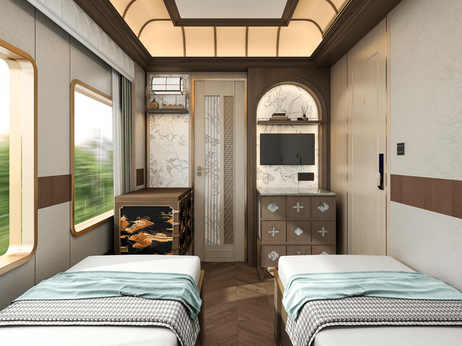 Yunqi Elegant Twin Cabin
