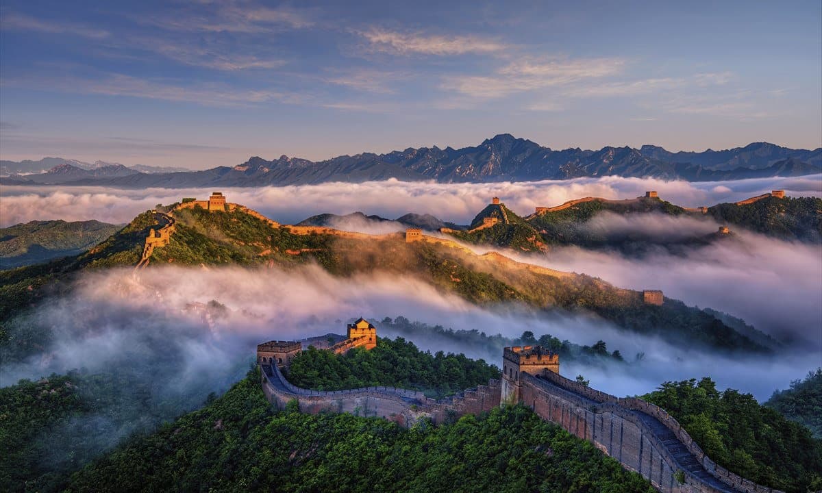 The Great Wall in China
